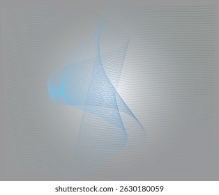 A wavy line pattern with alternating thickness, evoking a sense of rhythm and movement like musical vibrations or soundwaves.