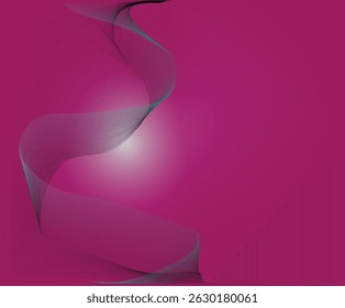 A wavy line pattern with alternating thickness, evoking a sense of rhythm and movement like musical vibrations or soundwaves.