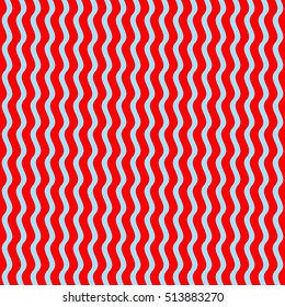 Wavy line seamless pattern. Fashion graphic background design. Modern stylish abstract texture. Colorful template for prints, textiles, wrapping, wallpaper, website etc. Vector illustration