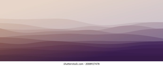 wavy line shapes minimalist trendy abstract background attractive colors. Modern template for advertising printing packaging landing page website. vector illustration eps 10