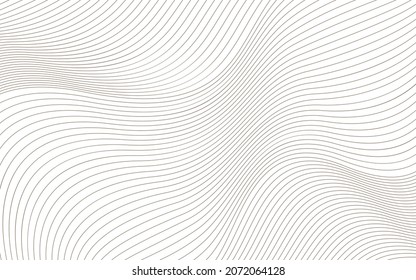 Wavy line vector background design