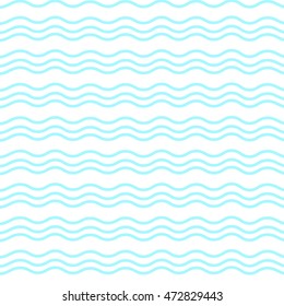 wavy line vector illustration. Geometric pattern. Seamless background. Repeating geometric light wave. 