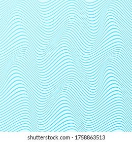 WAVY LINES ABSTRACT WITH GRADIENT COLOR PATTERN TEMPLATE VECTOR. COVER DESIGN 