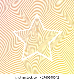 WAVY LINES ABSTRACT WITH GRADIENT COLOR PATTERN TEMPLATE VECTOR. COVER DESIGN 