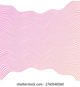 WAVY LINES ABSTRACT WITH GRADIENT COLOR PATTERN TEMPLATE VECTOR. COVER DESIGN 