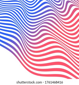 WAVY LINES ABSTRACT WITH GRADIENT COLOR PATTERN TEMPLATE VECTOR. COVER DESIGN 