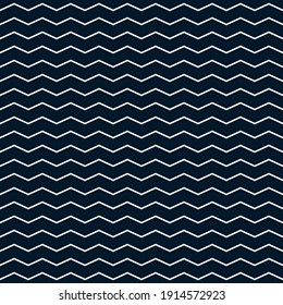 Wavy Lines Angular Blue Background. Wavy Pattern. Vector pattern.