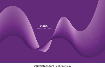 Wavy lines background design template copy space for poster, brochure, flyer, or booklet
