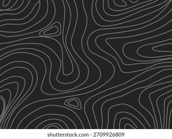 Fondo de líneas onduladas. Líneas onduladas grises. Concepto de fondo oscuro. Diseño de patrón ondulado gris Abstractas.