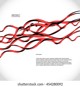 wavy lines background for presentation.