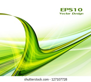 wavy lines with copy space. Eps10