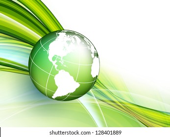 wavy lines with copy space. Eps10