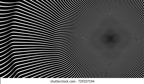 Wavy lines Design from Zebra. Can be used as a design background. Modern Style