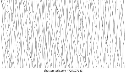 Wavy lines drawing  modern style