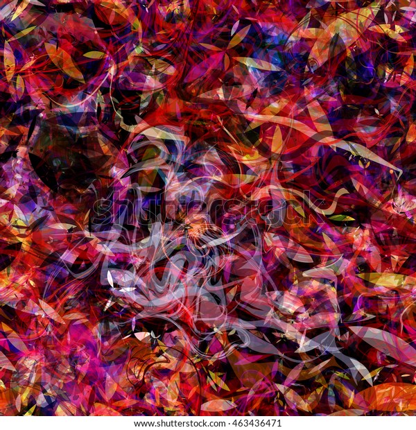 Wavy Lines Like Smoke Spots Like Stock Vector (Royalty Free) 463436471