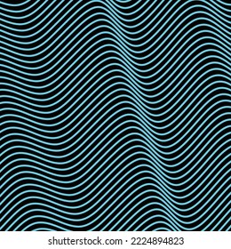 wavy lines modern background illustration