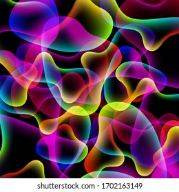 líneas onduladas en un fondo abstracto, ilustraciones vectoriales