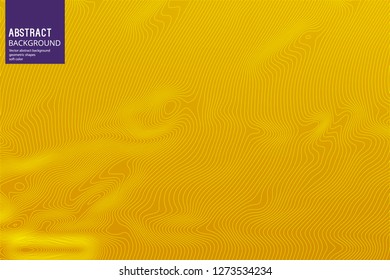 Wavy Lines on Soft Orange Purple Background. Geometric Background for Design, Posters, Slide start pages, Business Cards.