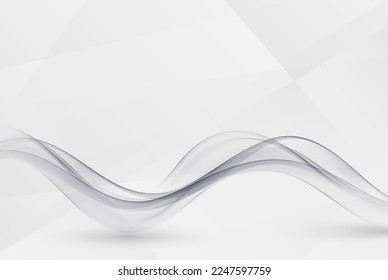 Wavy lines on textured background, abstract wave design.