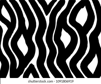 Abstract Wavy Lines Modern Marble Pattern Stock Vector (Royalty Free ...
