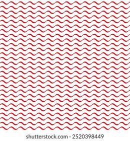 Wavy lines pattern isolated background. Vector illustration
