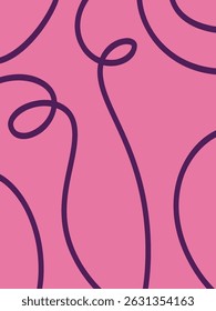 wavy lines pattern with a playful touch,  line doodle seamless pattern. Creative abstract squiggle style drawing background for children or trendy design, Wave Design Elements for Backgrounds, Pattern