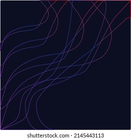 wavy lines presentation templates background