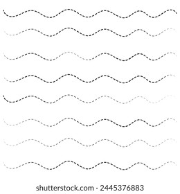 wavy lines seamless pattern background