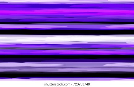 Wavy Lines Seamless Pattern with Hand Painted Brush Strokes. Hand Drawn Seamless Stripes Pattern. Watercolor Striped Fashion Texture. Cloth, Textile Design, Linen, Fabric, Ad Background.