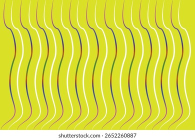 Wavy Lines in Vibrant Colors