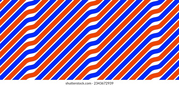 Wavy lines water seamless pattern vector, 3D dimensional endless background wallpaper design image, geometric stripy curved tillable texture.