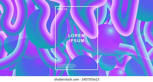 Wavy liquid background. Colorful abstract liquid and fluid background design. Purple fluid vector gradient design. Vector Eps10