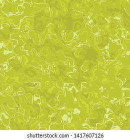 Wavy liquid ink or oil surface background vector illustration backdrop design element with an oily paint marbled effect in a monotone green color