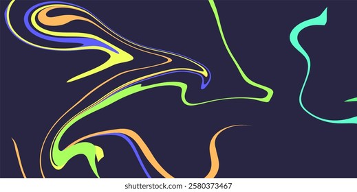 Wavy minimalist background, minimalist marble motif background, colorful marble background