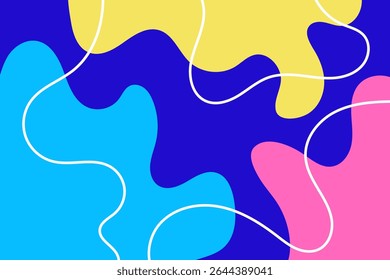 Wavy Modern Fluid Editable Background for banner, flyer, poster and more
