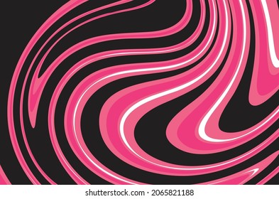 Wavy motion lines with soft color theme