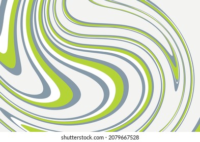 Líneas de movimiento onduladas con un tema de color suave