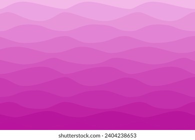 Wavy ombre background. Vector illustration