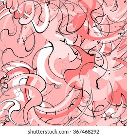 wavy pastel background