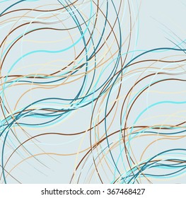 wavy pastel lines background