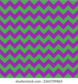 wavy pattern in green and purple colors