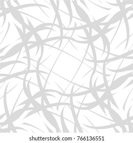 Wavy pattern mesh, rhombus, square curve, seamless vector background.