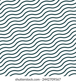 Wavy Pattern, Ocean Waves, Green Waves, Pattern Design, Wavy Lines