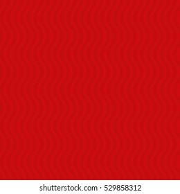 Wavy pattern. Red Neutral Seamless Pattern for Modern Design in Flat Style. Tileable Geometric Vector Background.