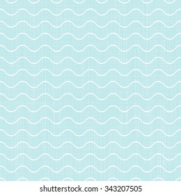 Wavy pattern, seamless vector background in vintage style.