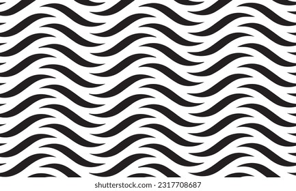 wavy pattern shape illustration for print media or background for fabric and wall wallpaper like zebra pattern