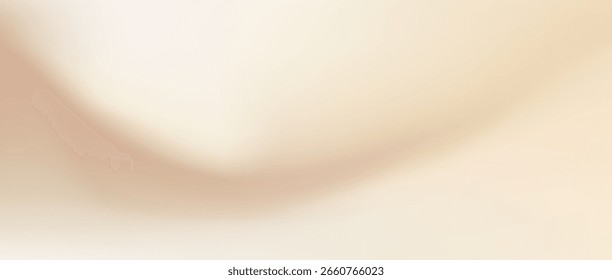 Fundo de gradiente bege de pérola ondulada com textura de cor clara. Graduação neutra nua bg. Creme e marrom elegante champanhe abstrato papel de parede.