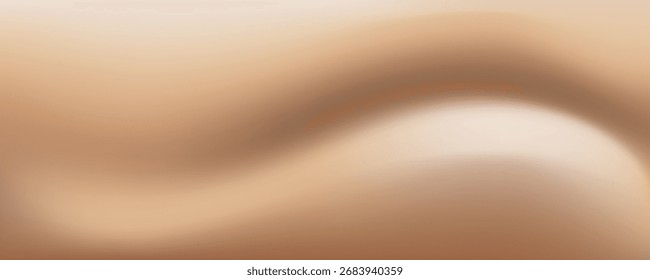 Wavy Perle beige Farbverlauf Hintergrund mit heller Farbtextur. Nacktneutrale Abstufung bg. Creme und braun eleganten Champagner abstrakte Tapete.