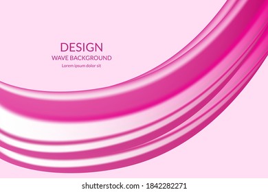 
fondo rosa ondulado. para fondos de pantalla, sitios web, portadas, carteles, folletos y banners