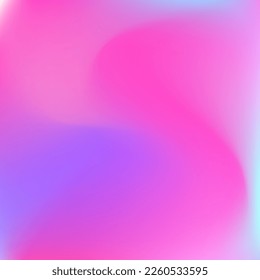 Wavy Pink Vivid Color Cold Swirl Gradient Mesh. Curve Dynamic Neon Multicolor Design Pic. Fluid Colorful Sky Light Blurred Wallpaper. Pastel Bright Water Vibrant Liquid Gradient Backdrop.
